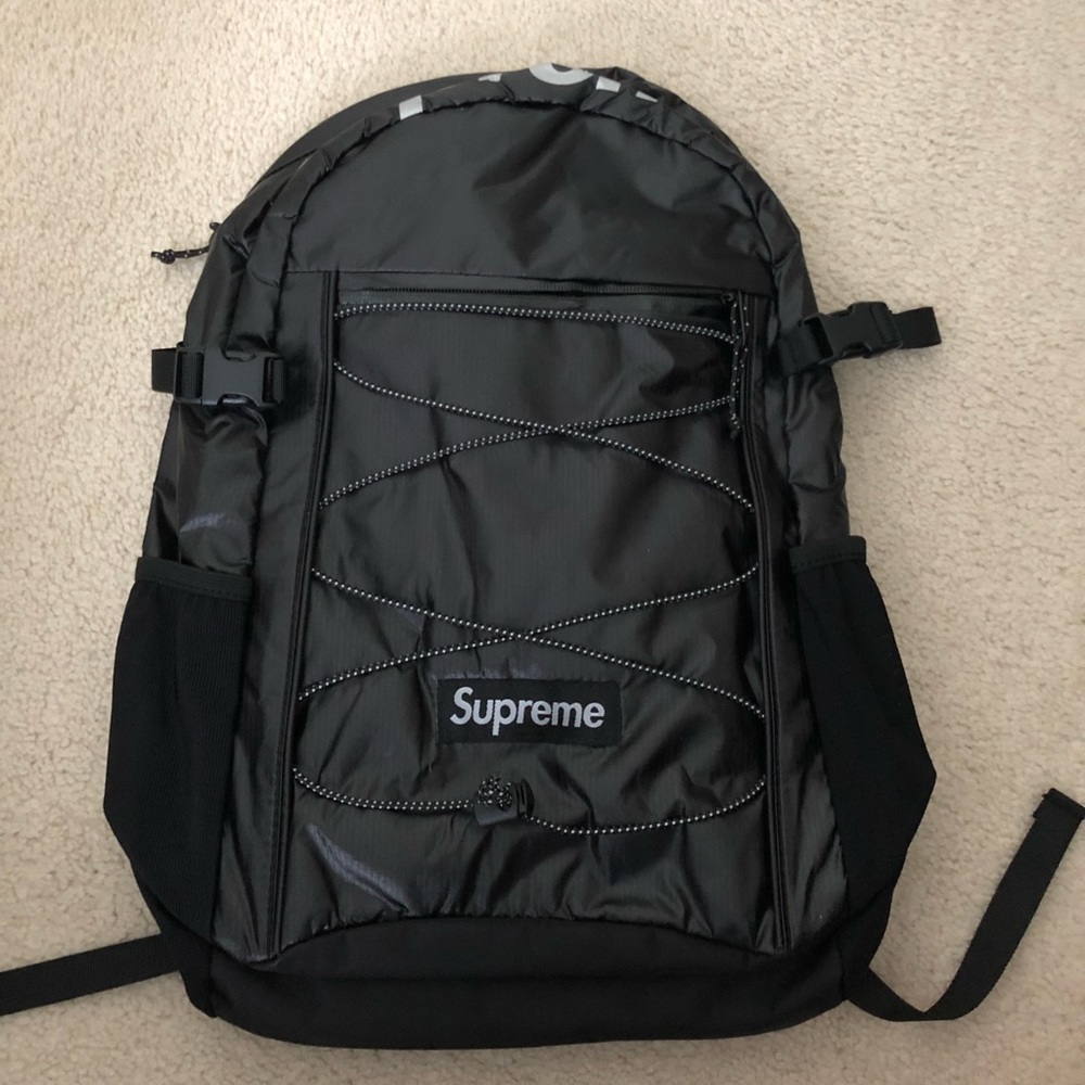 Supreme Backpack FW17 Black